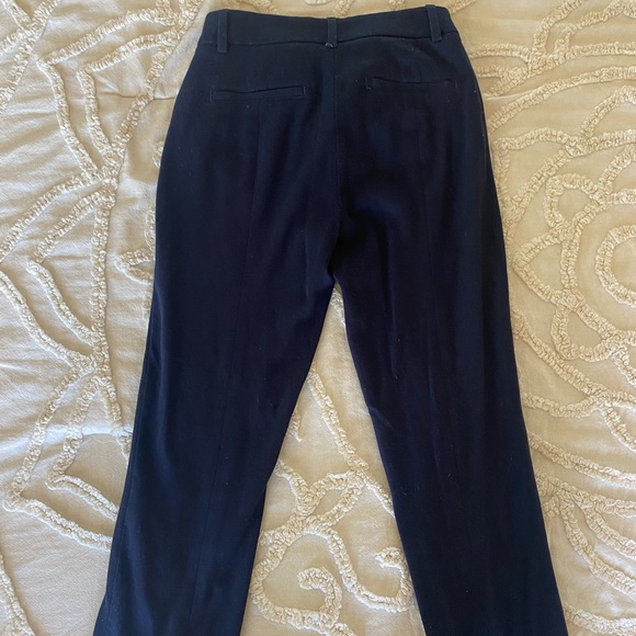 Express Navy Blue Mid-Rise Skinny Pants - Picture 8 of 11